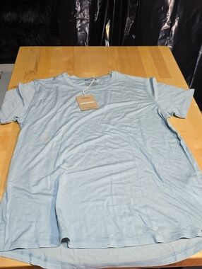 Patagonia Women’s Pale Blue Short Sleeve Crew Tee